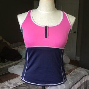 ZeroXPosur Women/Girl Blue/Pink One Piece Swimwear Size: 12